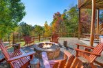Panoramic Paradise - Lower Level Patio with Hot Tub and Fire Pit